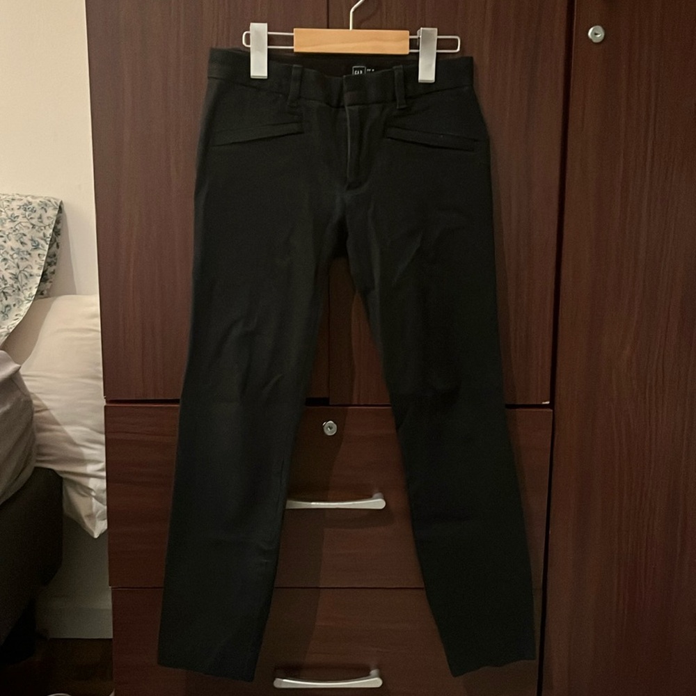 Gap 00R Black work pants